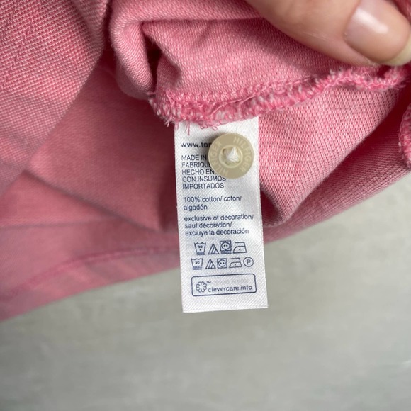 Tommy Hilfiger Custom Fit Salmon Pink Polo with Contrasting Logo Collar Medium - Picture 5 of 10